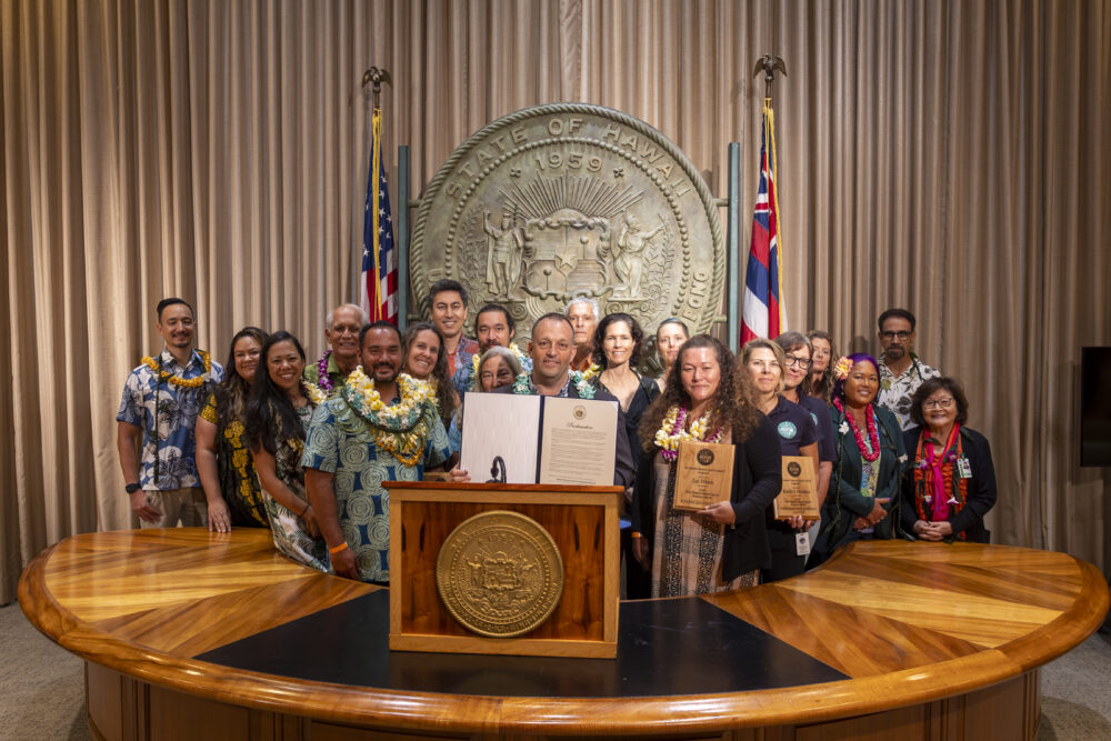 Hawaii Invasive Species Awareness Month recognition by Hawaii Governor Josh Green